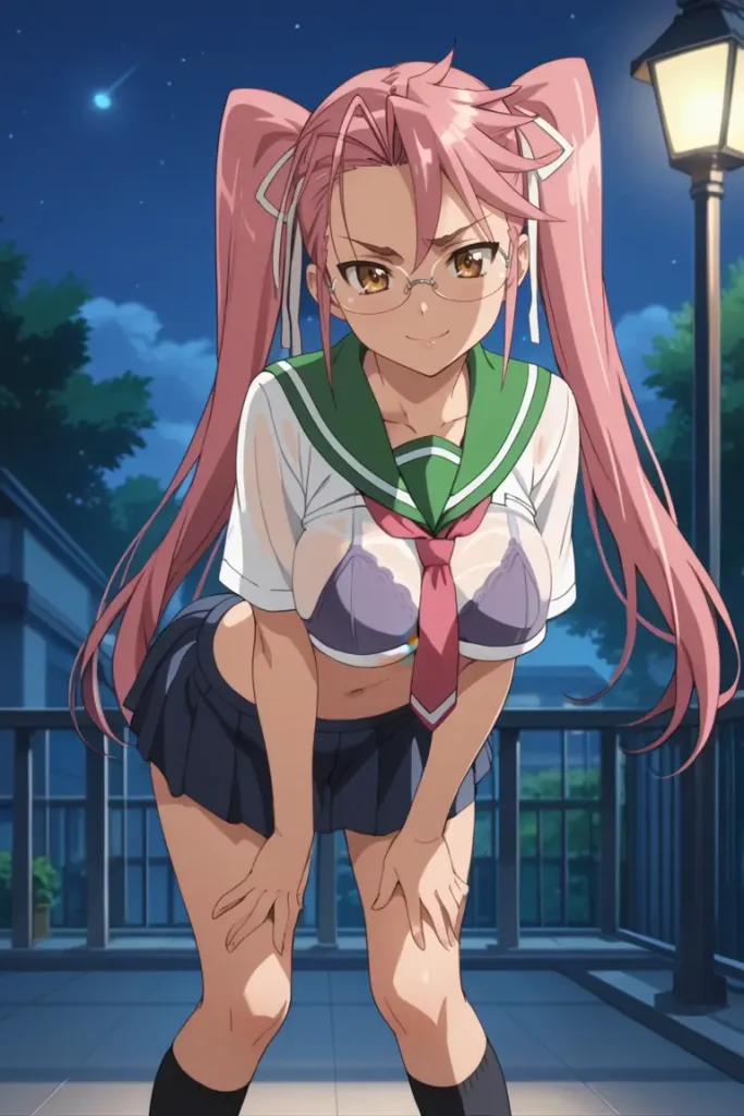 学園黙示録 HIGHSCHOOL OF THE DEADの高城沙耶がエッチなコスを着るエロ画像136枚目