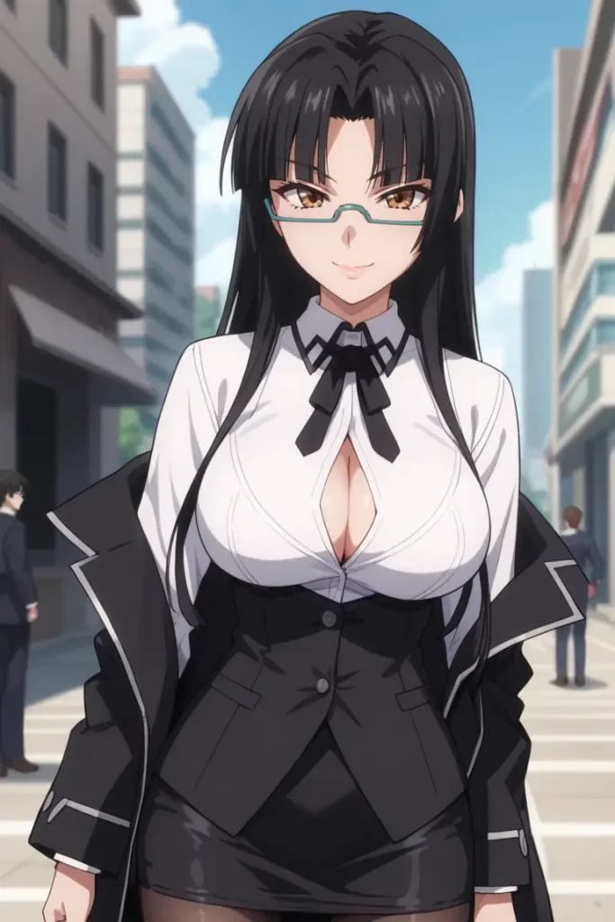 ハイスクールD×Dの真羅椿姫がエッチなコスチュームを着るエロ画像13枚目