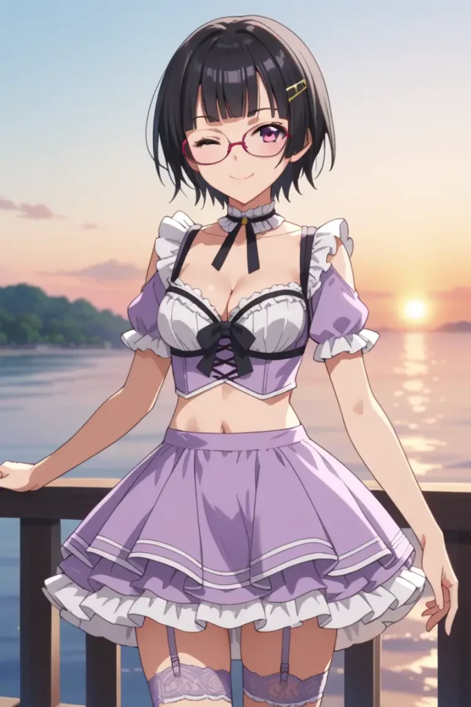 ハイスクールD×Dの支取蒼那がエッチなコスを着るエロ画像144枚目
