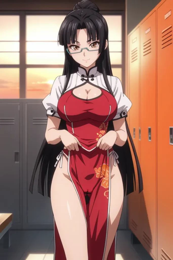 ハイスクールD×Dの真羅椿姫がエッチなコスチュームを着るエロ画像148枚目