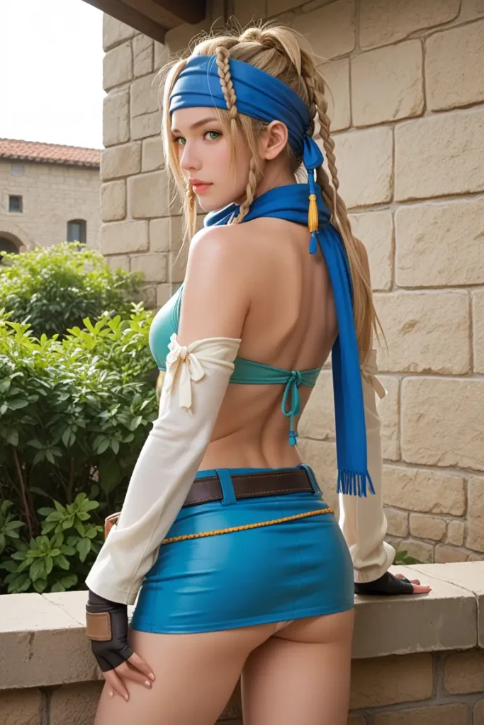 ファイナルファンタジーのリュックのグラビアエロ画像14枚目