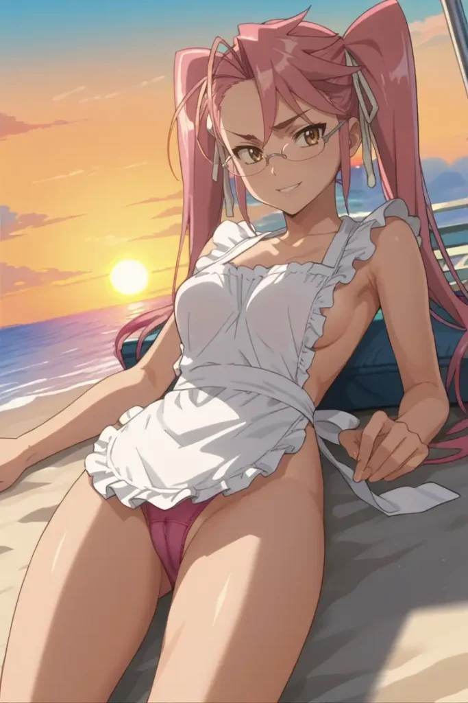 学園黙示録 HIGHSCHOOL OF THE DEADの高城沙耶がエッチなコスを着るエロ画像150枚目