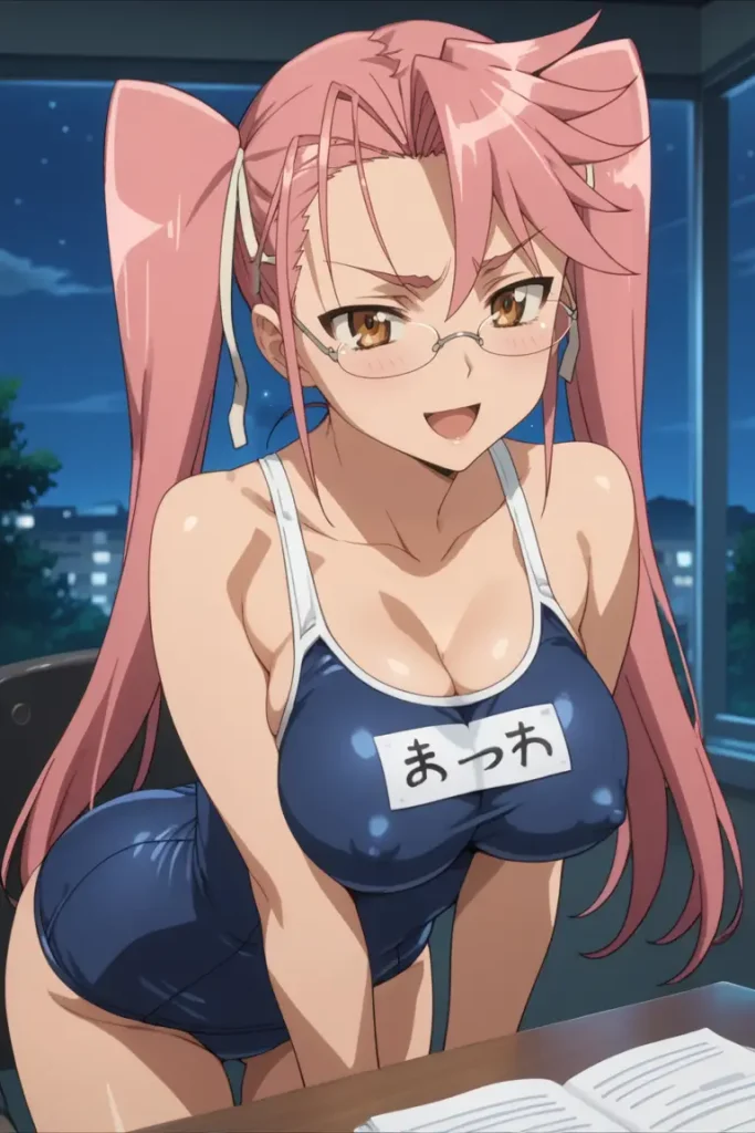 学園黙示録 HIGHSCHOOL OF THE DEADの高城沙耶がエッチなコスを着るエロ画像157枚目