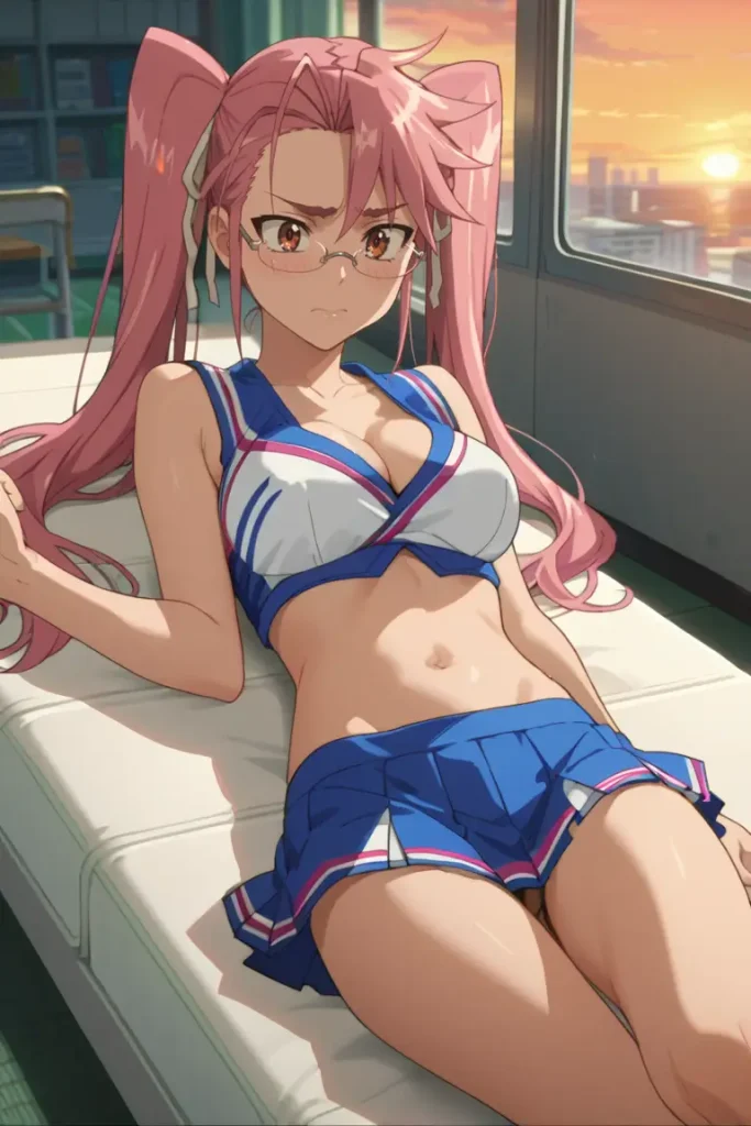 学園黙示録 HIGHSCHOOL OF THE DEADの高城沙耶がエッチなコスを着るエロ画像162枚目