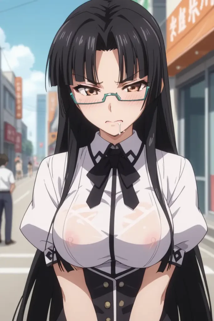 ハイスクールD×Dの真羅椿姫がエッチなコスチュームを着るエロ画像172枚目