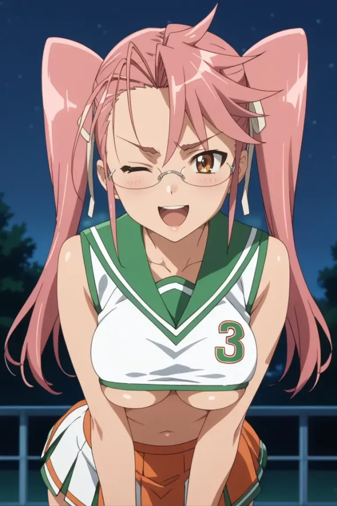学園黙示録 HIGHSCHOOL OF THE DEADの高城沙耶がエッチなコスを着るエロ画像186枚目