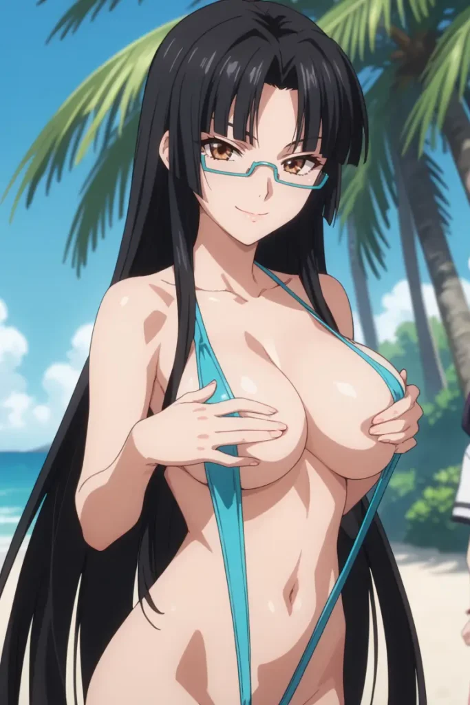 ハイスクールD×Dの真羅椿姫がエッチなコスチュームを着るエロ画像19枚目