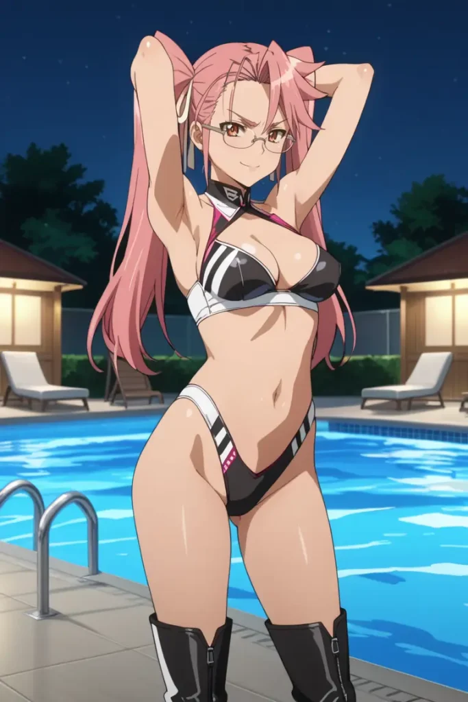 学園黙示録 HIGHSCHOOL OF THE DEADの高城沙耶がエッチなコスを着るエロ画像201枚目