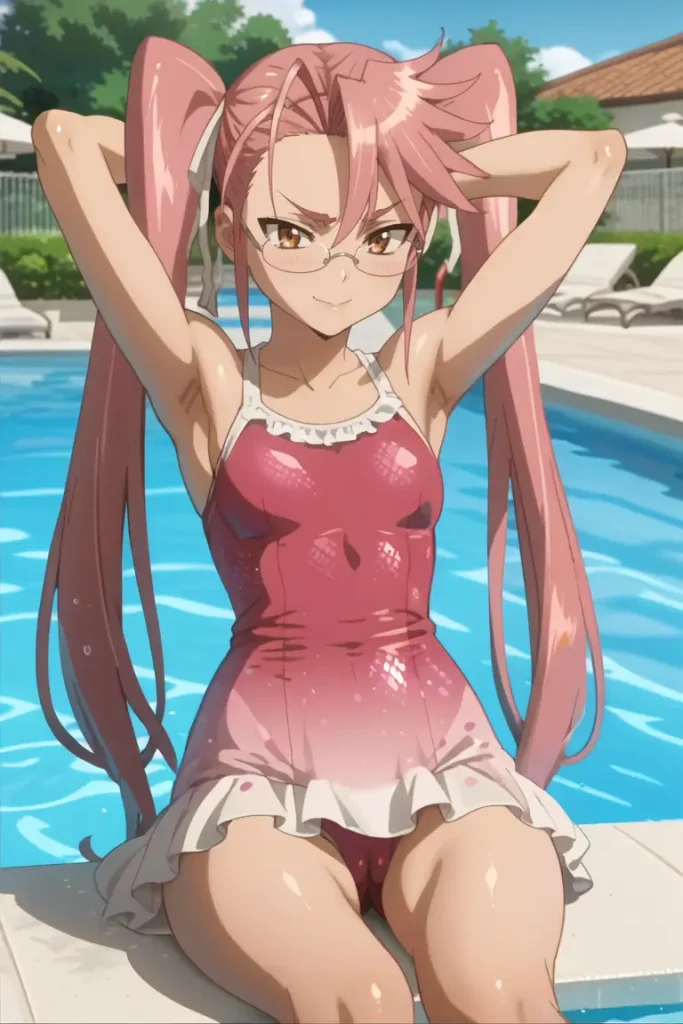 学園黙示録 HIGHSCHOOL OF THE DEADの高城沙耶がエッチなコスを着るエロ画像203枚目