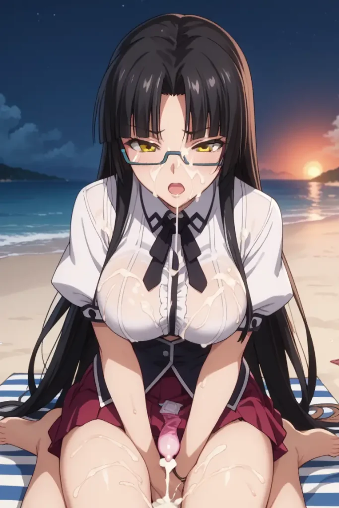 ハイスクールD×Dの真羅椿姫がエッチなコスチュームを着るエロ画像208枚目
