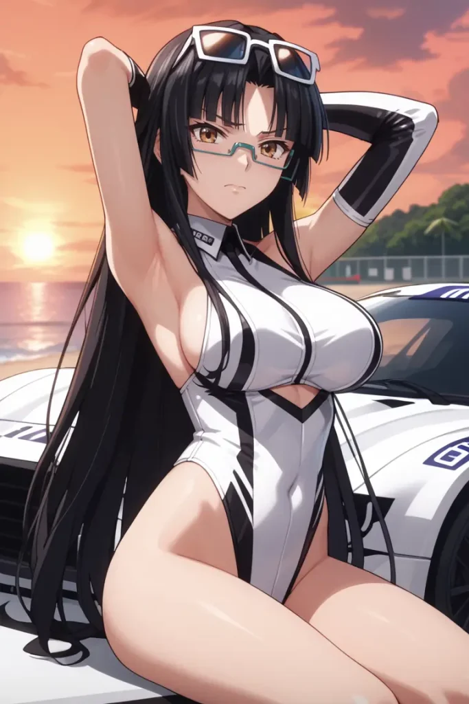 ハイスクールD×Dの真羅椿姫がエッチなコスチュームを着るエロ画像20枚目