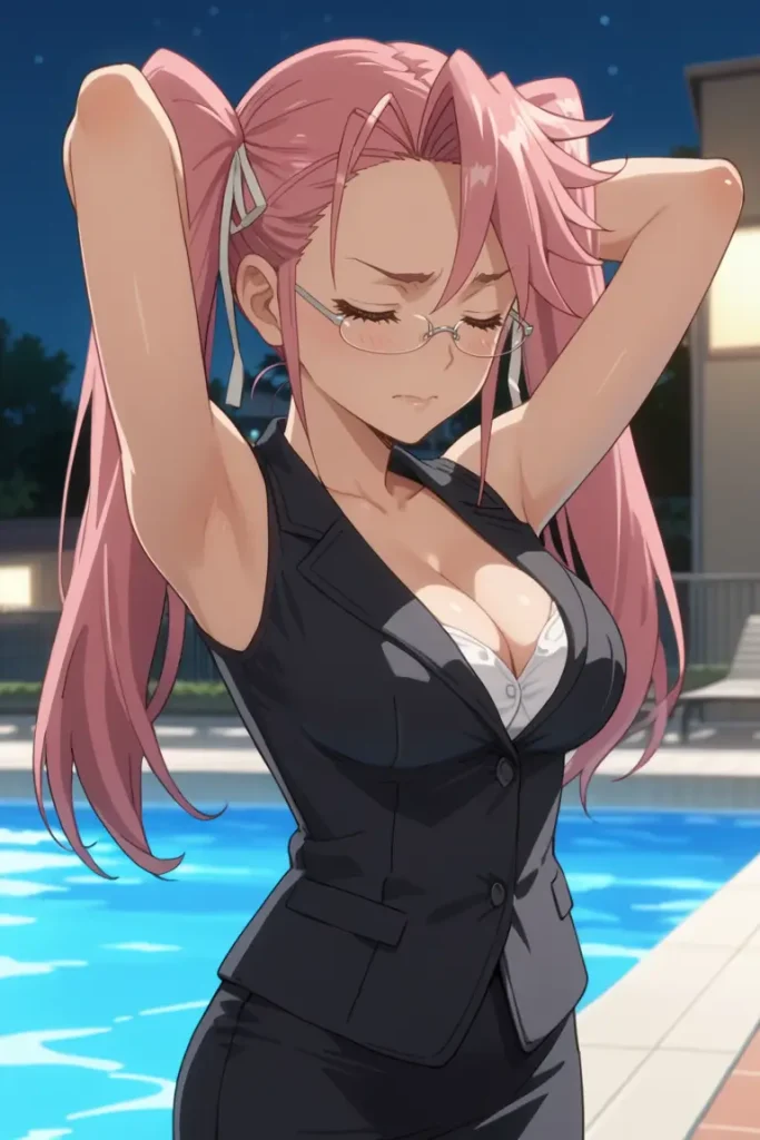 学園黙示録 HIGHSCHOOL OF THE DEADの高城沙耶がエッチなコスを着るエロ画像212枚目