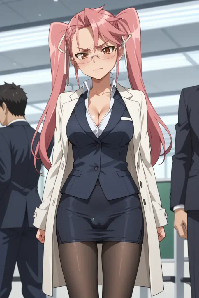 学園黙示録 HIGHSCHOOL OF THE DEADの高城沙耶がエッチなコスを着るエロ画像217枚目