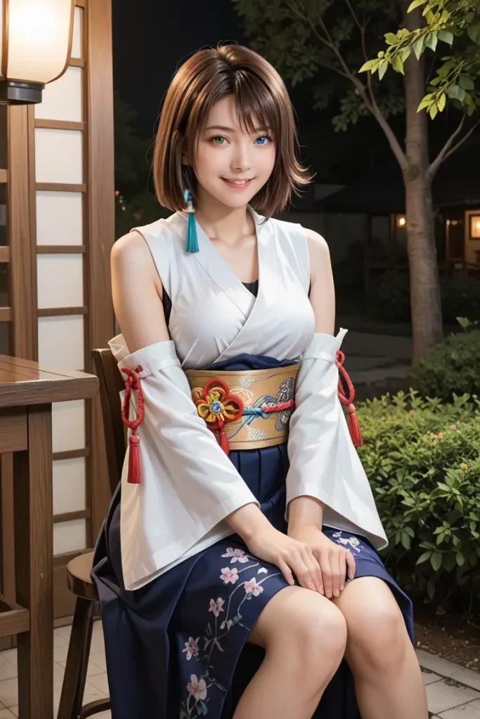 ファイナルファンタジーのユーナのエッチなグラビアエロ画像22枚目