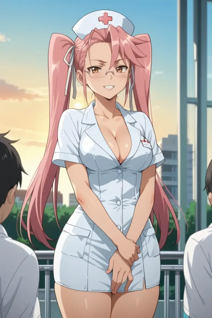 学園黙示録 HIGHSCHOOL OF THE DEADの高城沙耶がエッチなコスを着るエロ画像237枚目