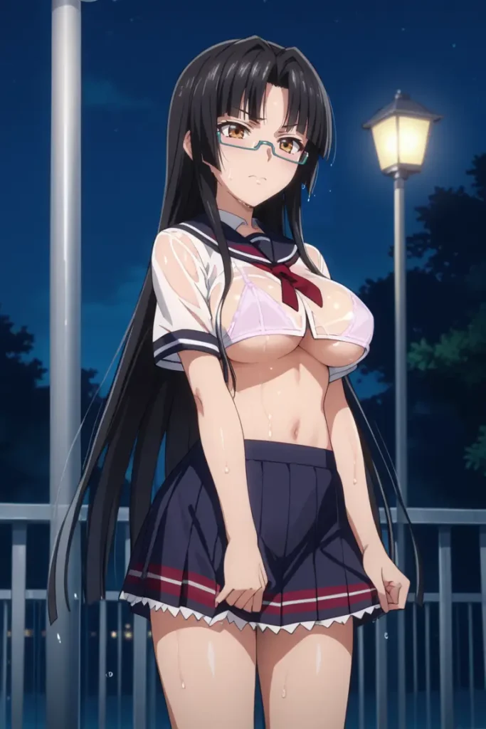 ハイスクールD×Dの真羅椿姫がエッチなコスチュームを着るエロ画像23枚目