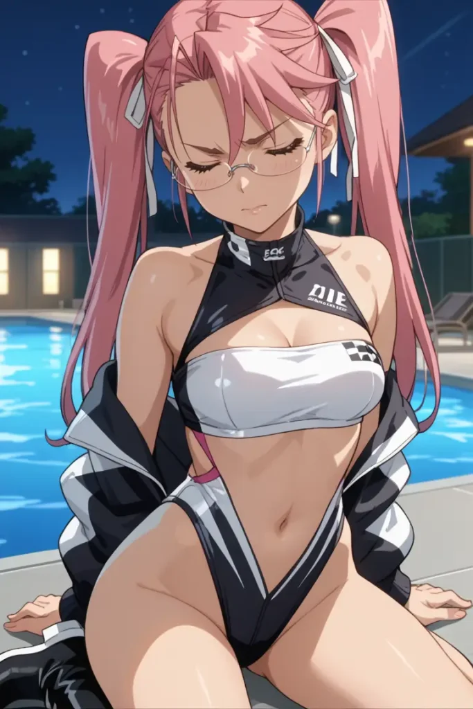 学園黙示録 HIGHSCHOOL OF THE DEADの高城沙耶がエッチなコスを着るエロ画像242枚目