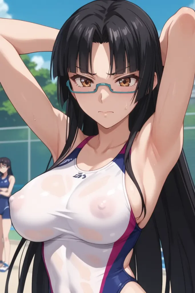ハイスクールD×Dの真羅椿姫がエッチなコスチュームを着るエロ画像24枚目