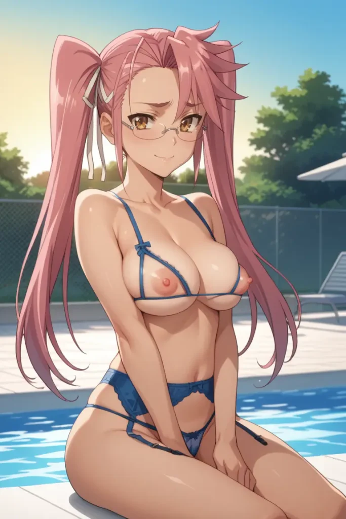 学園黙示録 HIGHSCHOOL OF THE DEADの高城沙耶がエッチなコスを着るエロ画像250枚目