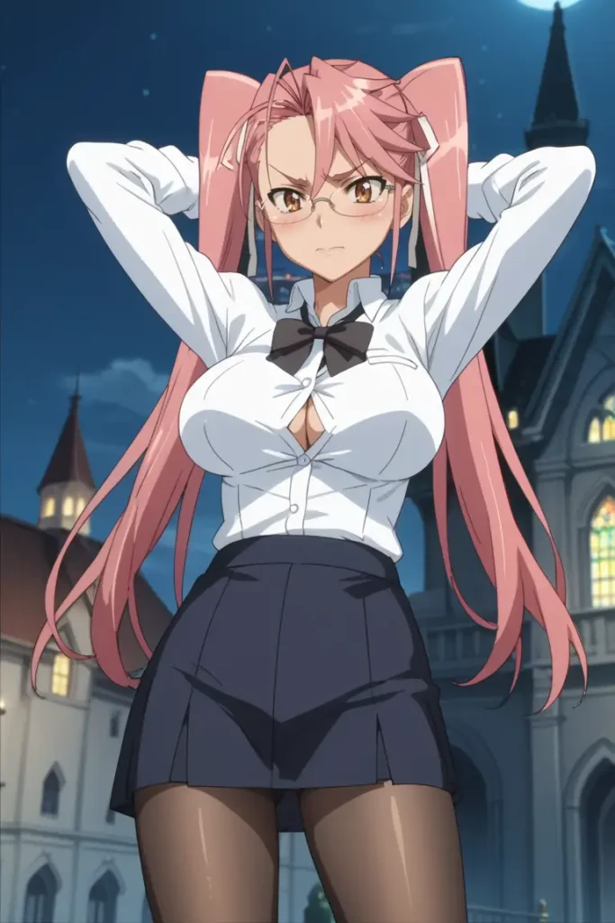 学園黙示録 HIGHSCHOOL OF THE DEADの高城沙耶がエッチなコスを着るエロ画像251枚目