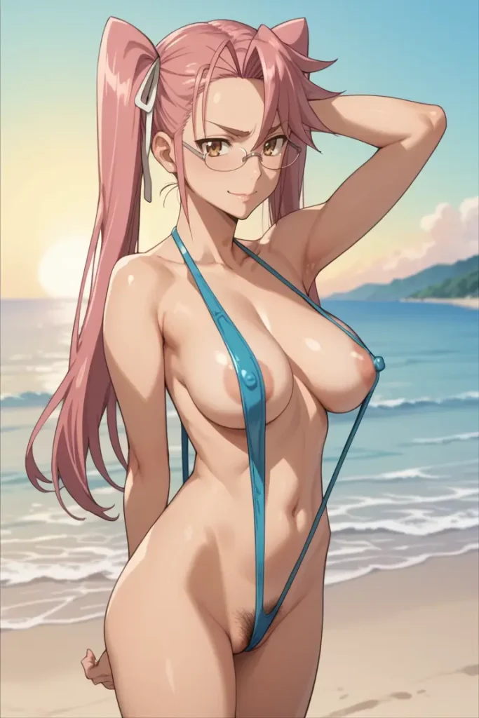 学園黙示録 HIGHSCHOOL OF THE DEADの高城沙耶がエッチなコスを着るエロ画像255枚目
