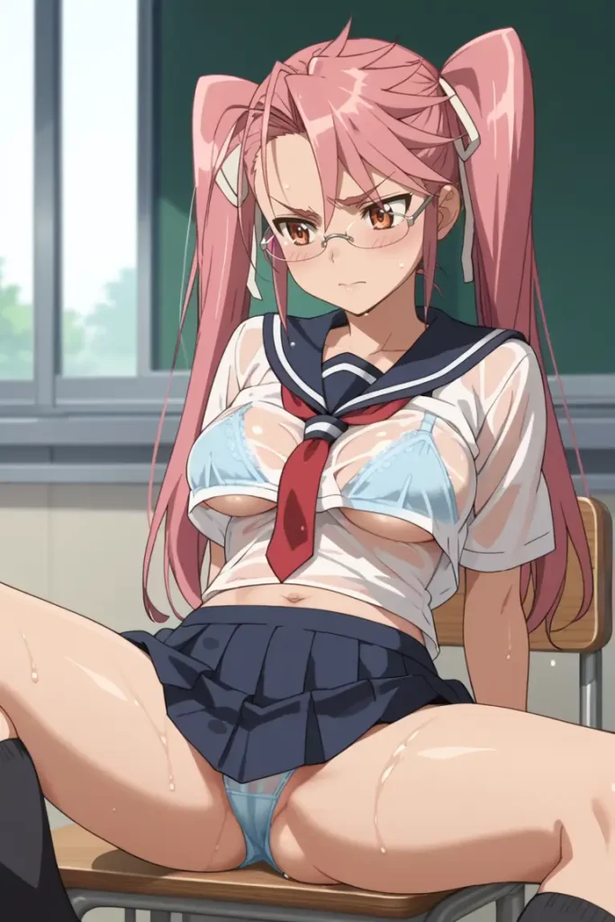学園黙示録 HIGHSCHOOL OF THE DEADの高城沙耶がエッチなコスを着るエロ画像257枚目