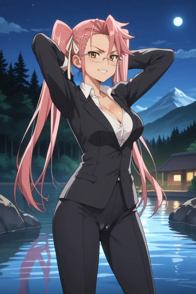 学園黙示録 HIGHSCHOOL OF THE DEADの高城沙耶がエッチなコスを着るエロ画像269枚目