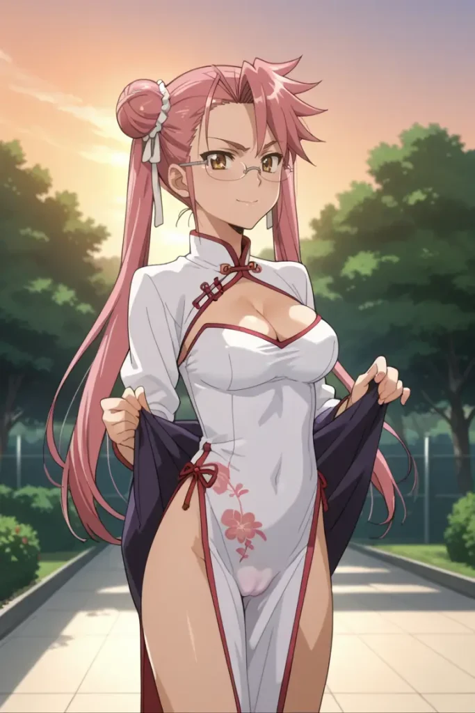 学園黙示録 HIGHSCHOOL OF THE DEADの高城沙耶がエッチなコスを着るエロ画像270枚目