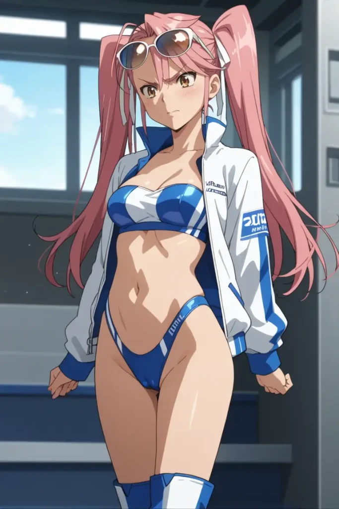学園黙示録 HIGHSCHOOL OF THE DEADの高城沙耶がエッチなコスを着るエロ画像272枚目