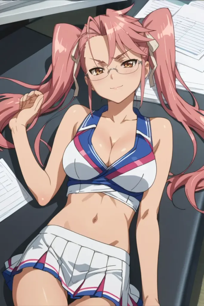 学園黙示録 HIGHSCHOOL OF THE DEADの高城沙耶がエッチなコスを着るエロ画像27枚目