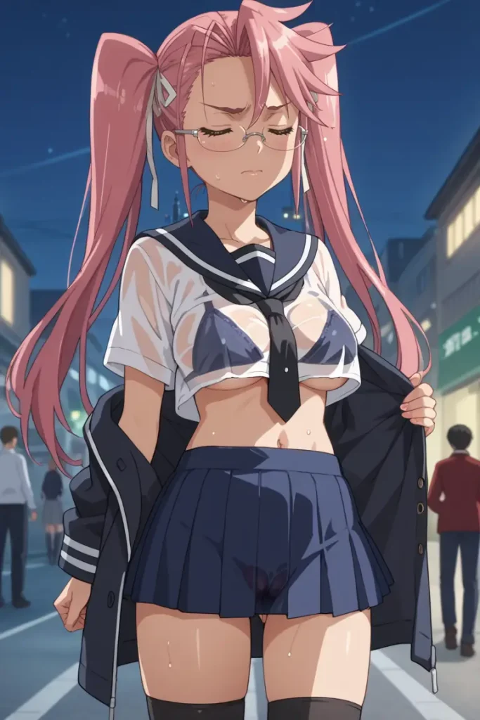 学園黙示録 HIGHSCHOOL OF THE DEADの高城沙耶がエッチなコスを着るエロ画像292枚目