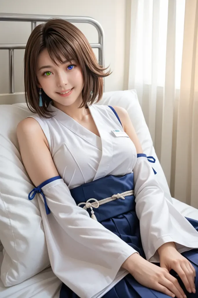 ファイナルファンタジーのユーナのエッチなグラビアエロ画像29枚目