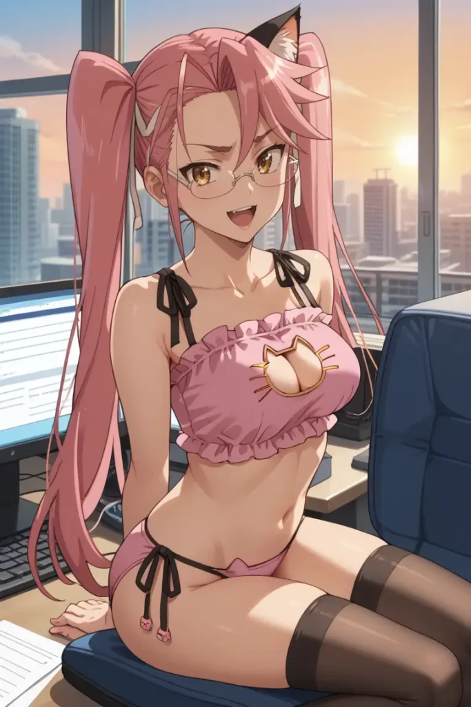 学園黙示録 HIGHSCHOOL OF THE DEADの高城沙耶がエッチなコスを着るエロ画像302枚目