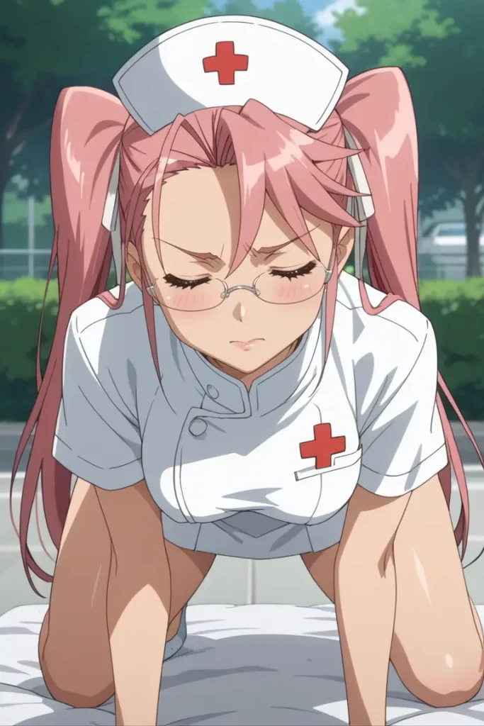 学園黙示録 HIGHSCHOOL OF THE DEADの高城沙耶がエッチなコスを着るエロ画像310枚目