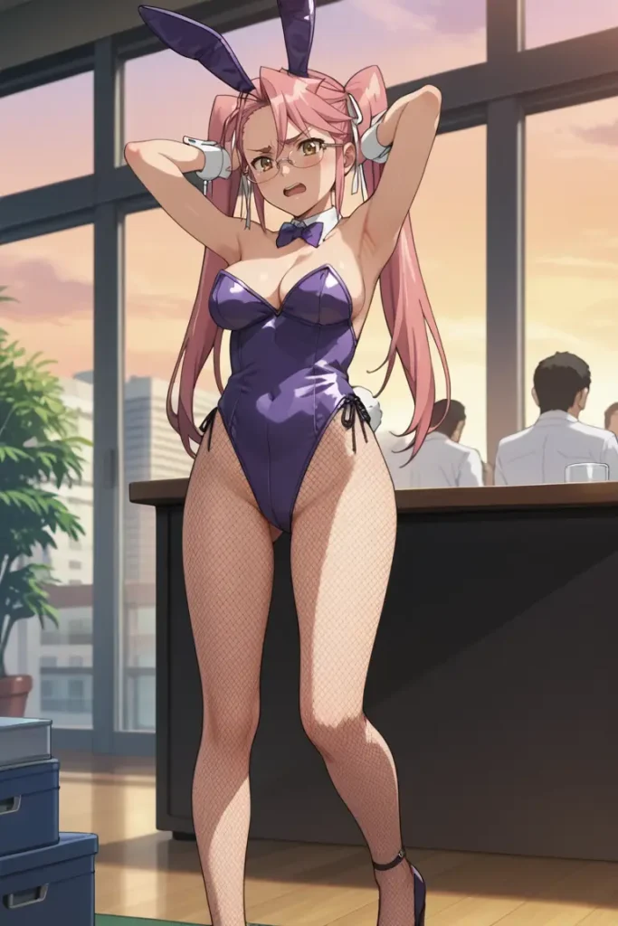 学園黙示録 HIGHSCHOOL OF THE DEADの高城沙耶がエッチなコスを着るエロ画像312枚目