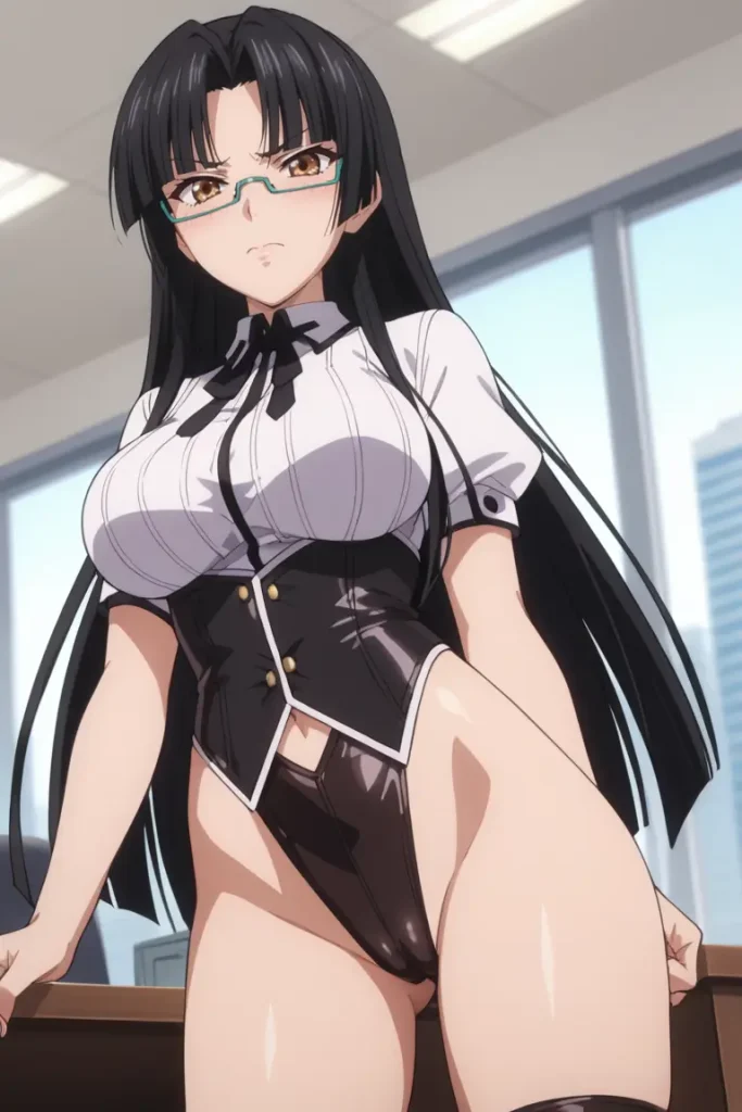 ハイスクールD×Dの真羅椿姫がエッチなコスチュームを着るエロ画像31枚目