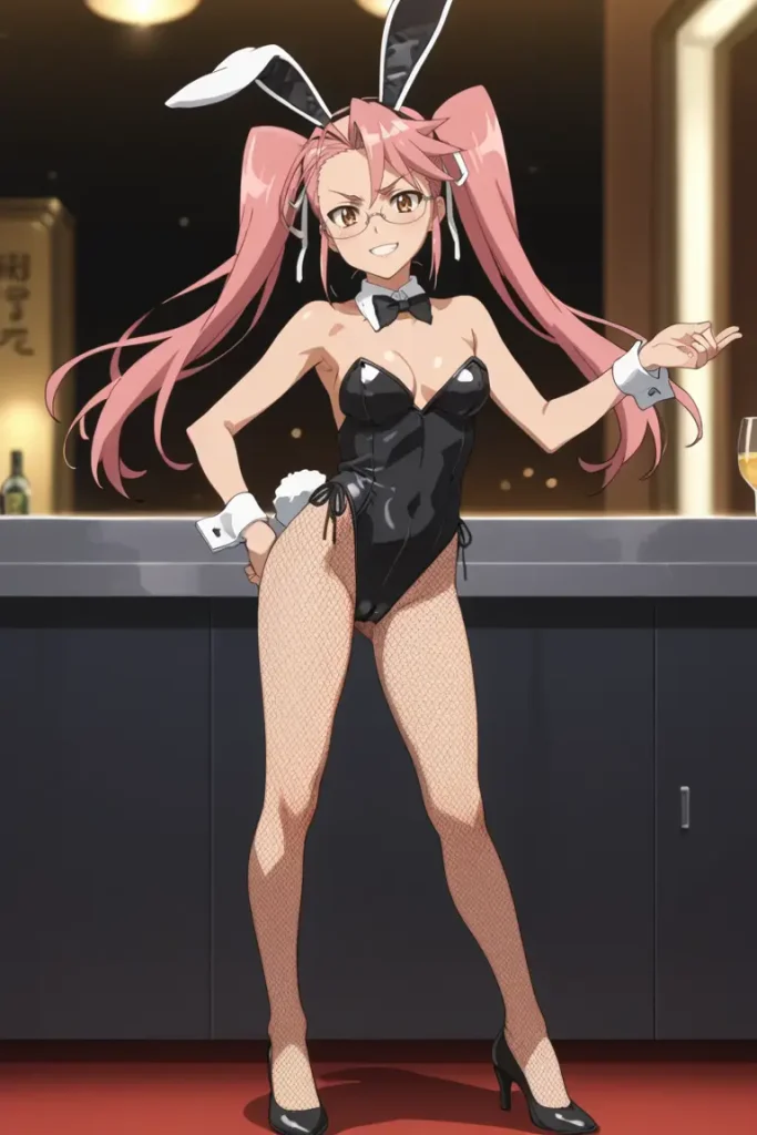 学園黙示録 HIGHSCHOOL OF THE DEADの高城沙耶がエッチなコスを着るエロ画像337枚目