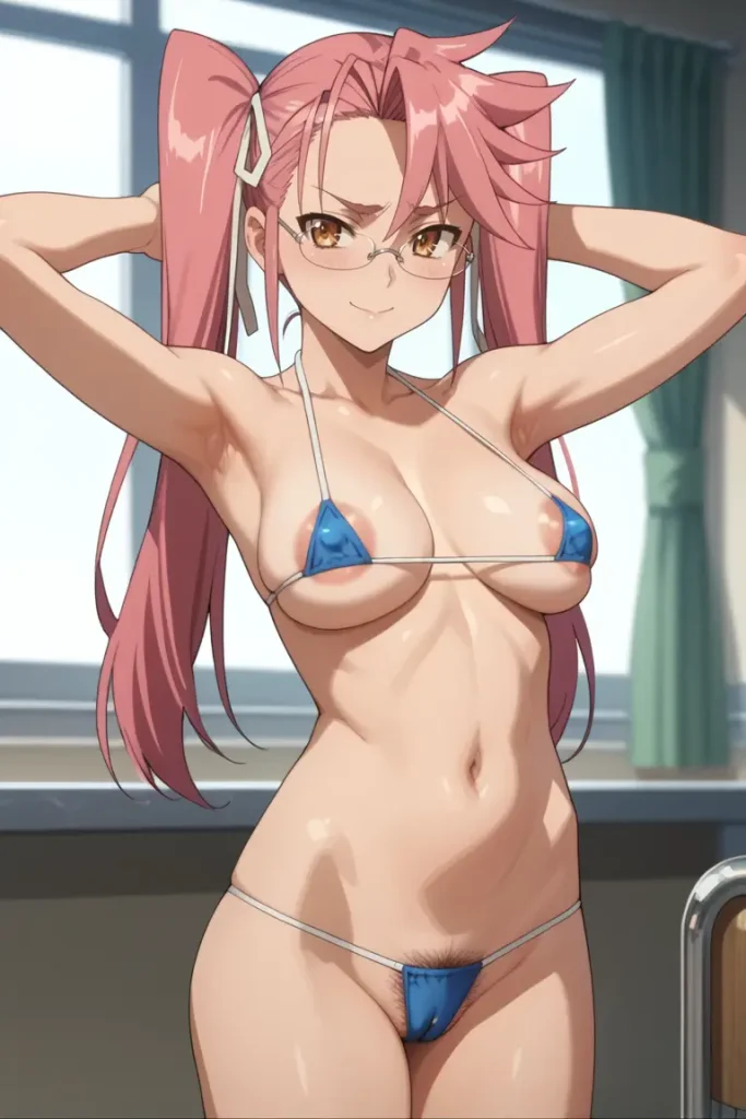 学園黙示録 HIGHSCHOOL OF THE DEADの高城沙耶がエッチなコスを着るエロ画像338枚目