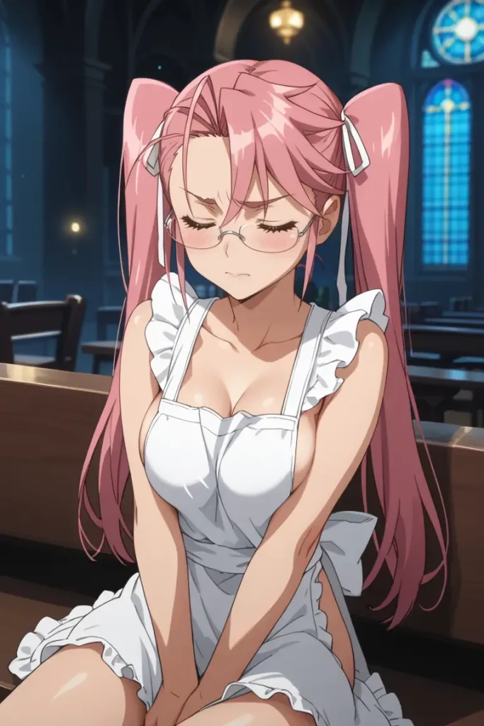学園黙示録 HIGHSCHOOL OF THE DEADの高城沙耶がエッチなコスを着るエロ画像345枚目