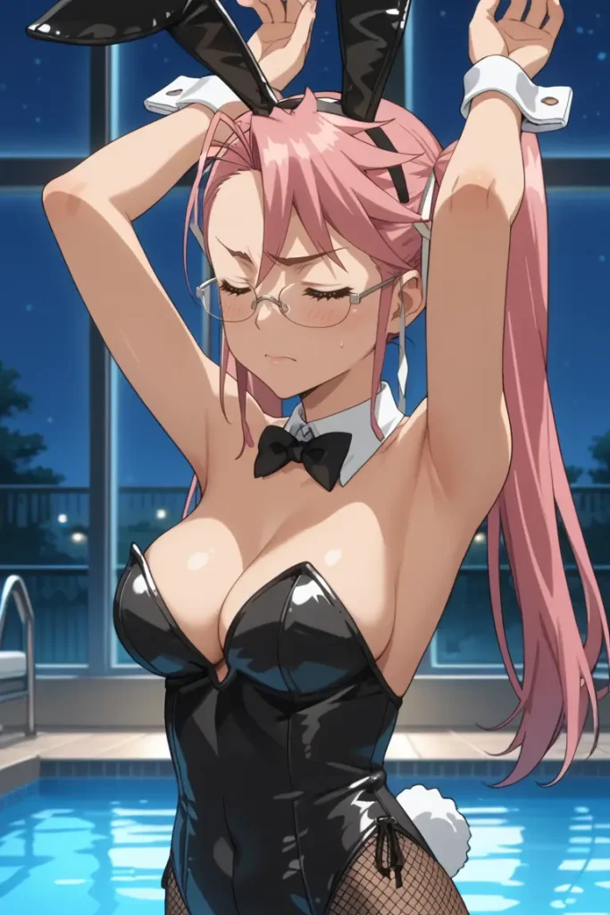 学園黙示録 HIGHSCHOOL OF THE DEADの高城沙耶がエッチなコスを着るエロ画像348枚目