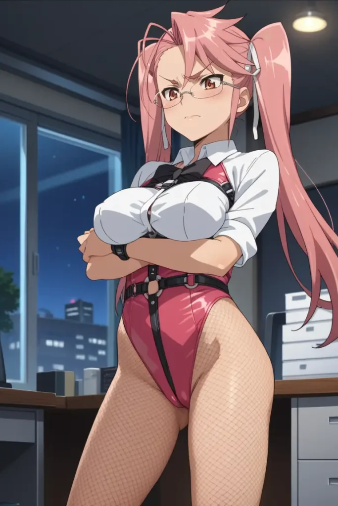 学園黙示録 HIGHSCHOOL OF THE DEADの高城沙耶がエッチなコスを着るエロ画像351枚目