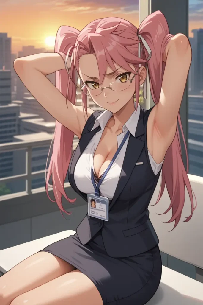学園黙示録 HIGHSCHOOL OF THE DEADの高城沙耶がエッチなコスを着るエロ画像355枚目