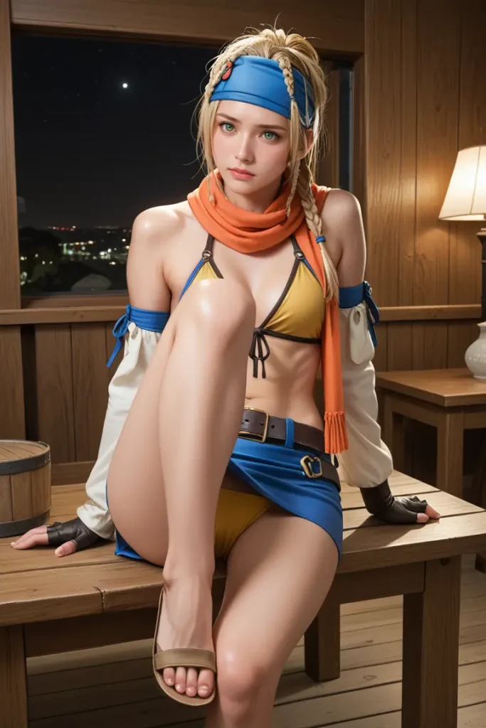 ファイナルファンタジーのリュックのグラビアエロ画像37枚目