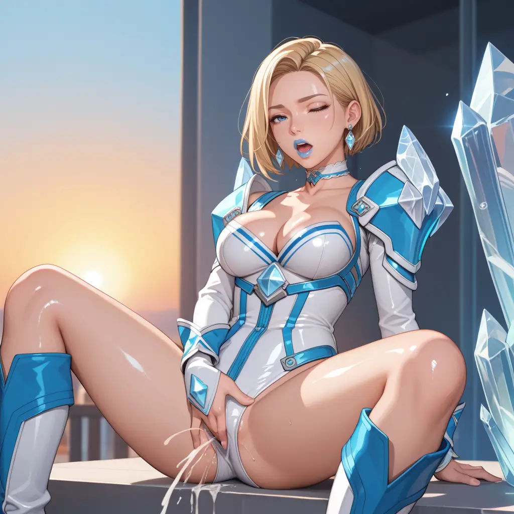 MARVELのエマ・フロストがオナニーするエロ画像39枚目