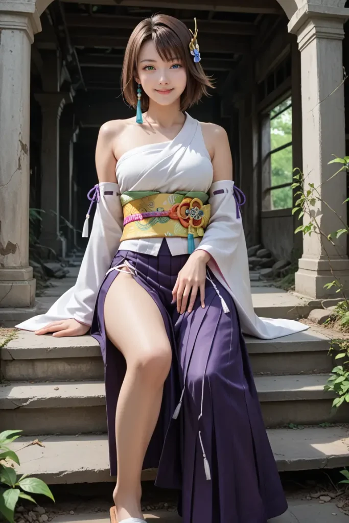 ファイナルファンタジーのユーナのエッチなグラビアエロ画像39枚目