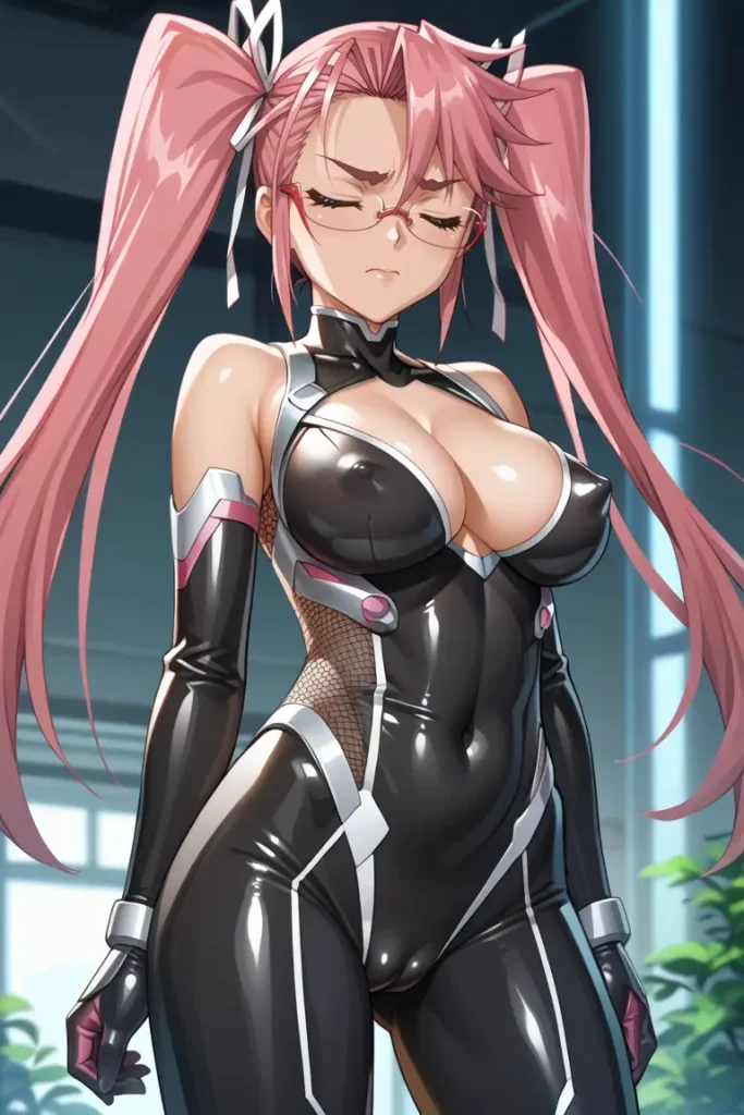 学園黙示録 HIGHSCHOOL OF THE DEADの高城沙耶がエッチなコスを着るエロ画像42枚目