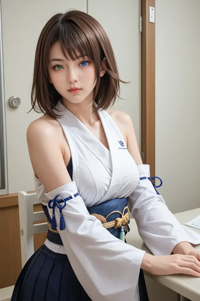 ファイナルファンタジーのユーナのエッチなグラビアエロ画像42枚目