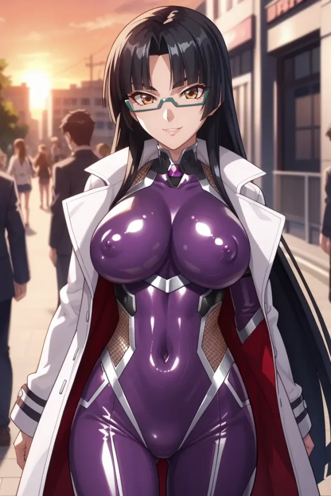 ハイスクールD×Dの真羅椿姫がエッチなコスチュームを着るエロ画像44枚目