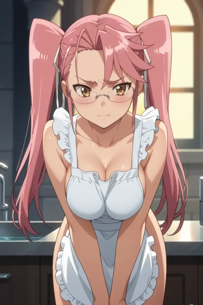 学園黙示録 HIGHSCHOOL OF THE DEADの高城沙耶がエッチなコスを着るエロ画像46枚目
