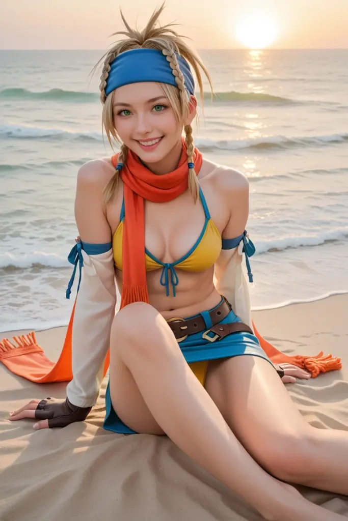 ファイナルファンタジーのリュックのグラビアエロ画像46枚目